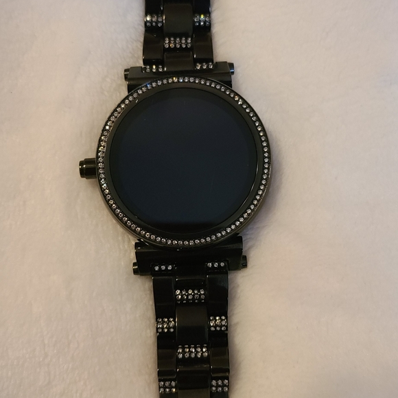 black mk smart watch